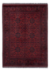 Khal Mohammadi Tapis 146x202cm - Tapis oriental - rouge - Rectangle / Rouge / 146 x 202 cm Rectangle