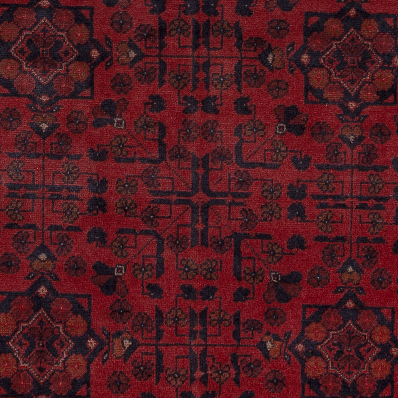 Afghan Teppich - Kunduz - 199 x 154 cm - rot