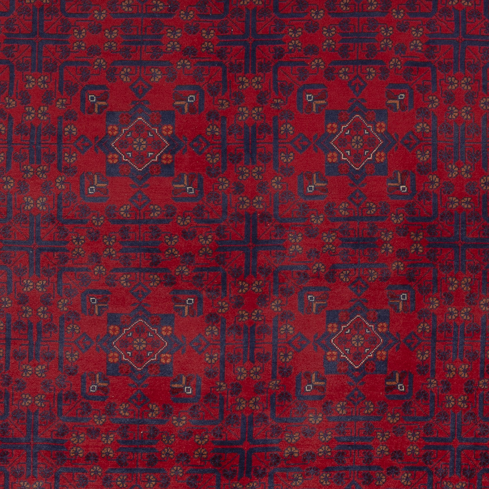 Afghan Teppich - Kunduz - 338 x 252 cm - rot