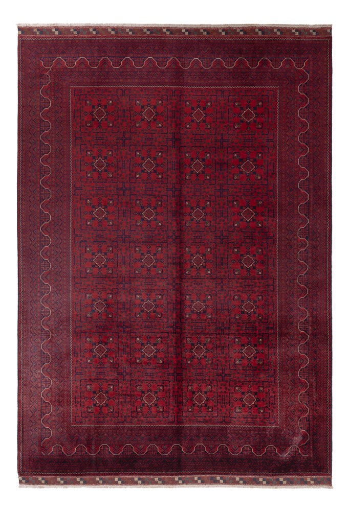 Afghan Teppich - Kunduz - 357 x 249 cm - rot