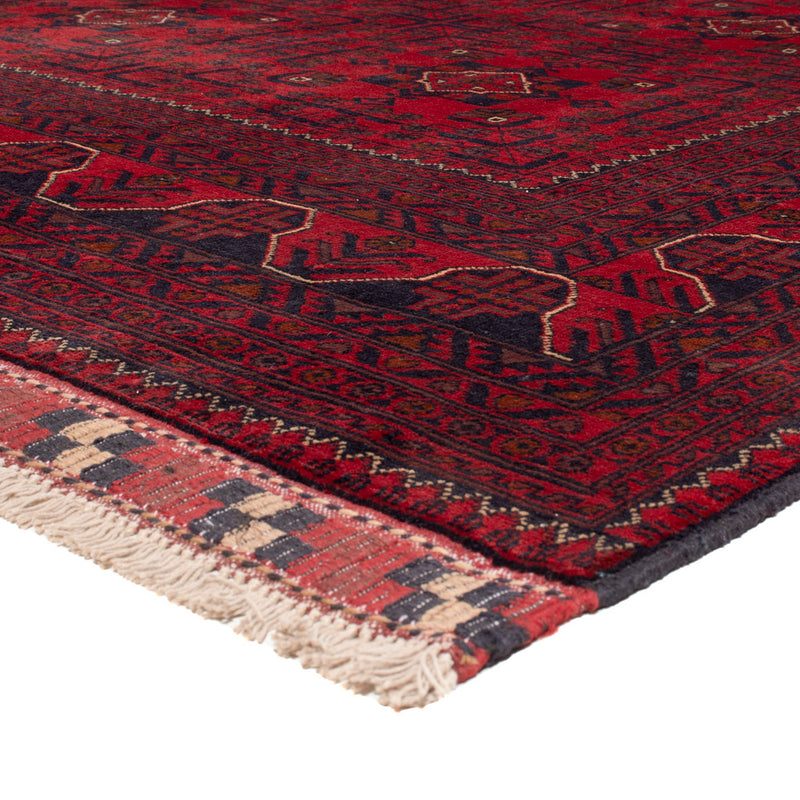Afghan Teppich - Kunduz - 349 x 253 cm - rot