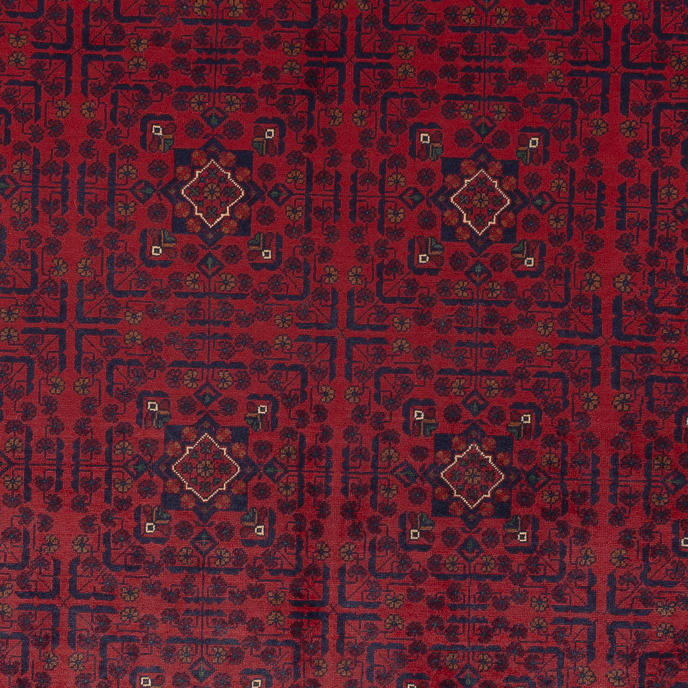 Afghan Teppich - Kunduz - 340 x 248 cm - rot