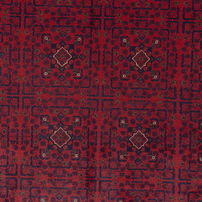 Afghan Teppich - Kunduz - 340 x 248 cm - rot