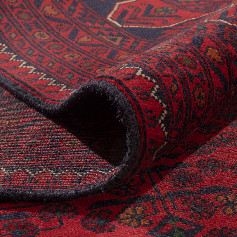 Afghan Teppich - Kunduz - 340 x 248 cm - rot