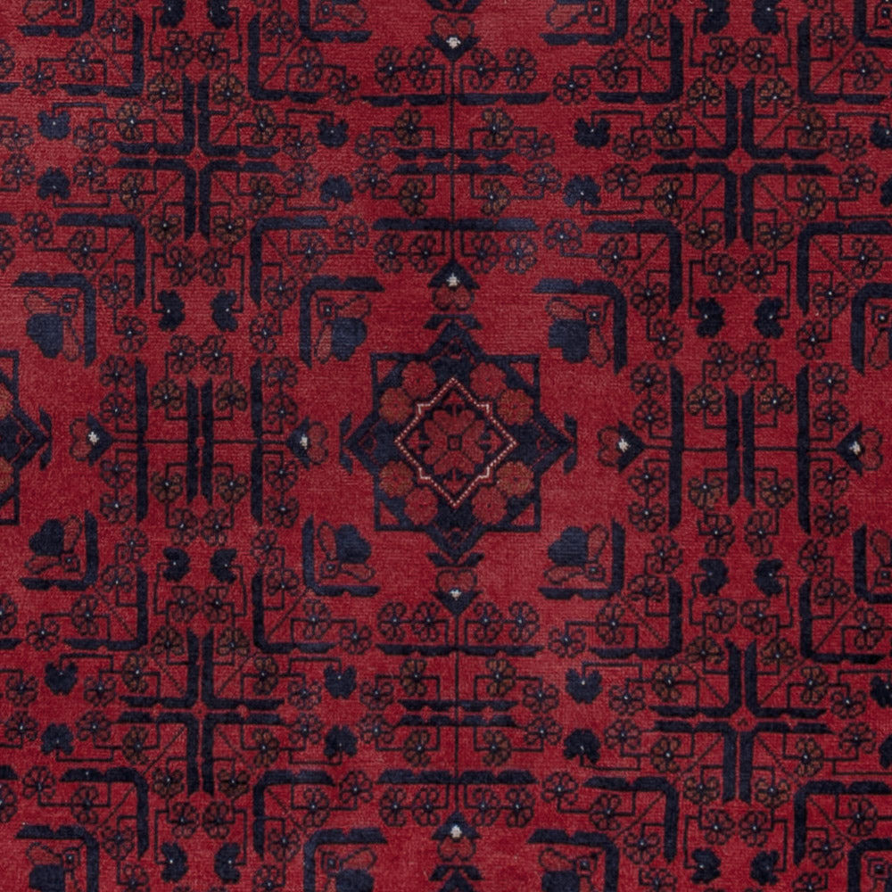 Afghan Teppich - Royal - 193 x 152 cm - rot