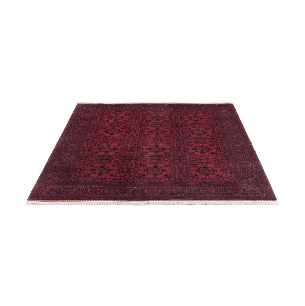 Afghan Teppich - Royal - 193 x 152 cm - rot