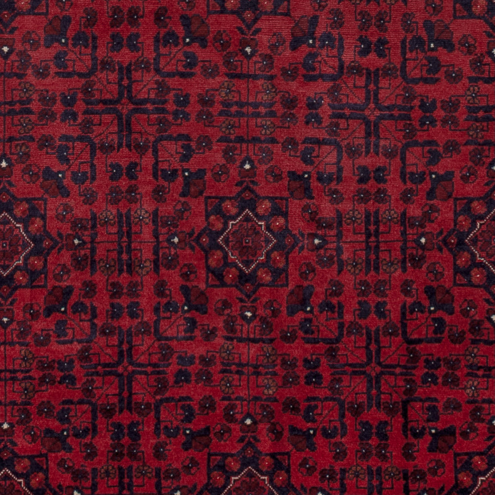 Afghan Teppich - Royal - 201 x 152 cm - rot