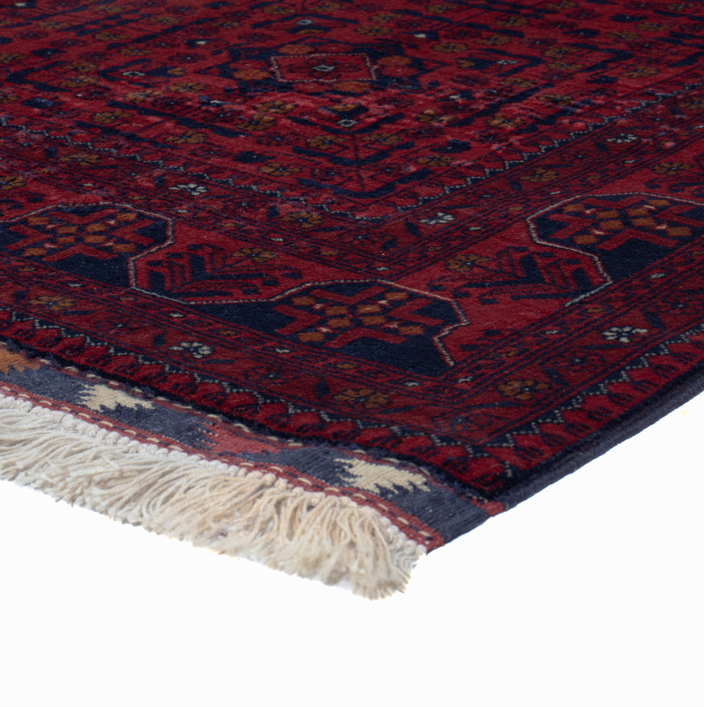 Afghan Teppich - Royal - 201 x 152 cm - rot