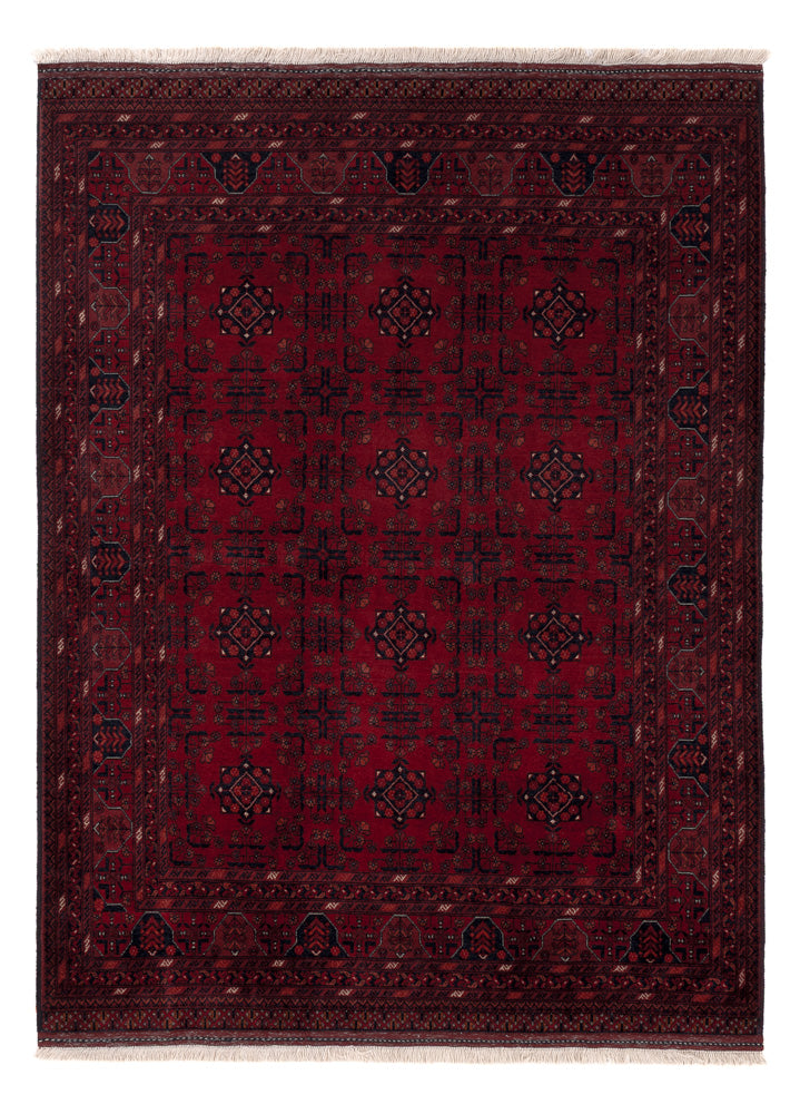 Afghan Teppich - Royal - 197 x 149 cm - rot