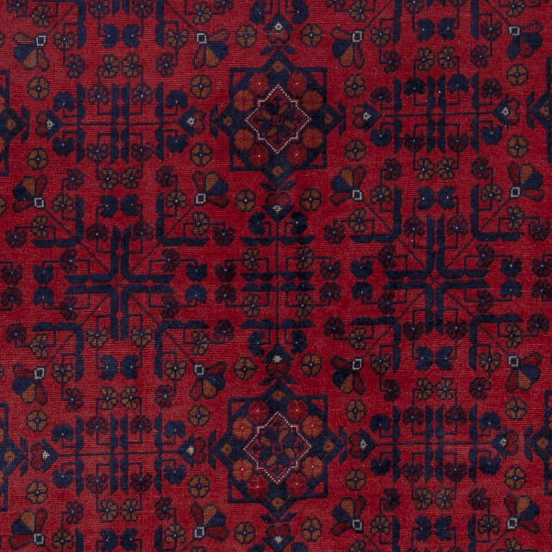 Afghan Teppich - Royal - 203 x 147 cm - rot