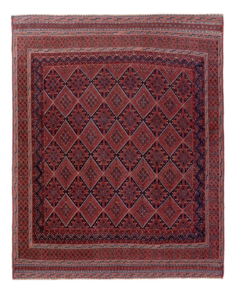 Kelim Teppich - Oriental - 172 x 132 cm - mehrfarbig