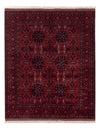 Tappeto afgano 150x187cm - Tappeto orientale - Rettangolo / Rosso / 150 x 187 cm Rettangolo