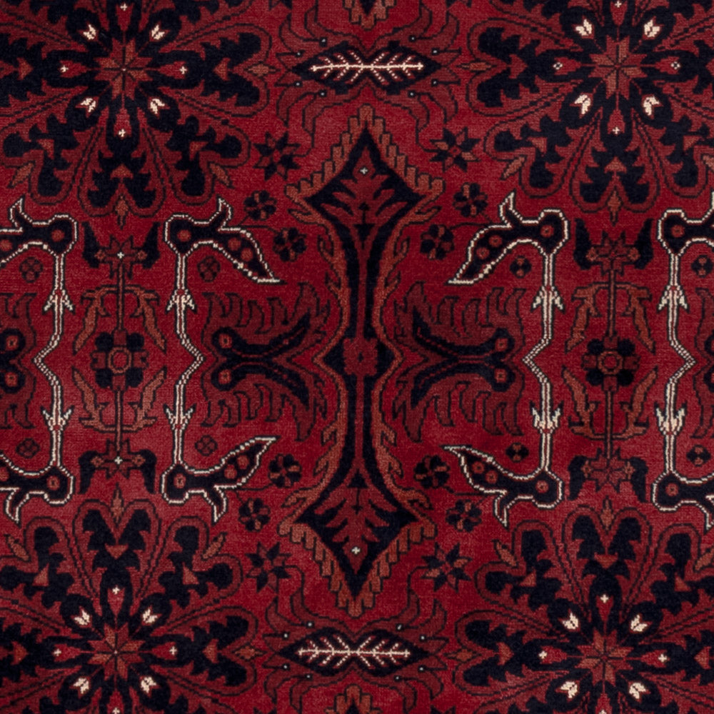 Afghan Teppich - Royal - 187 x 150 cm - rot