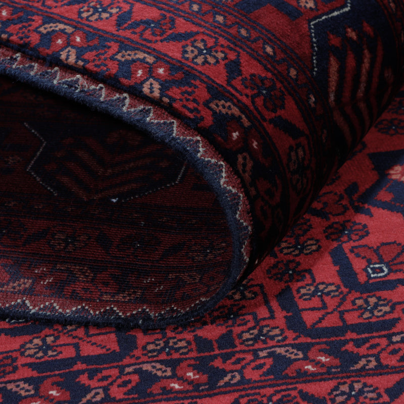 Afghan Teppich - Royal - 187 x 146 cm - rot