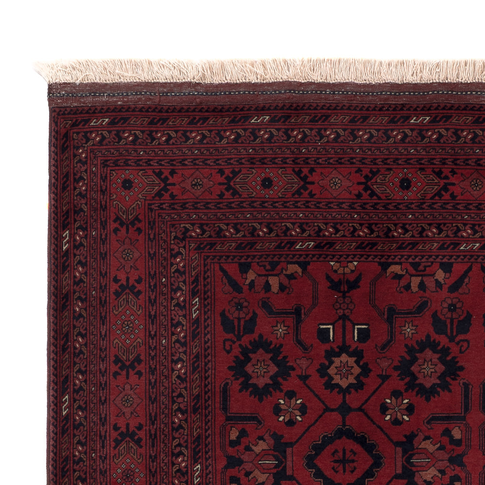 Afghan Teppich - Royal - 196 x 150 cm - rot
