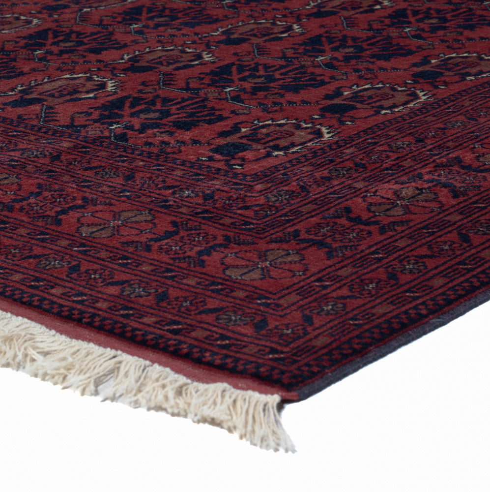 Afghan Teppich - Royal - 195 x 149 cm - rot