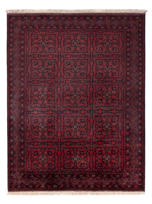 Afghan Teppich - Royal - 198 x 153 cm - rot