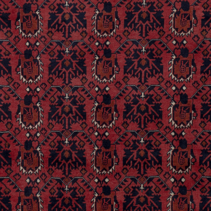Afghan Teppich - Royal - 194 x 148 cm - rot