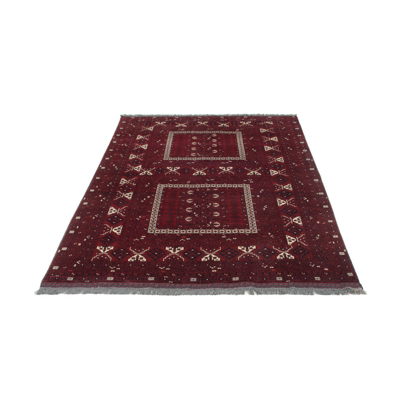 Afghan Teppich - 258 x 159 cm - rot