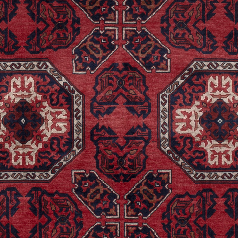 Afghan Teppich - Royal - 198 x 151 cm - rot