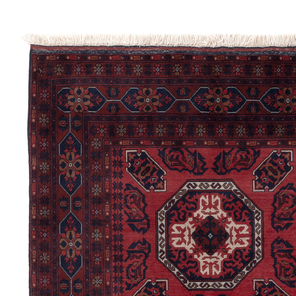 Afghan Teppich - Royal - 198 x 151 cm - rot