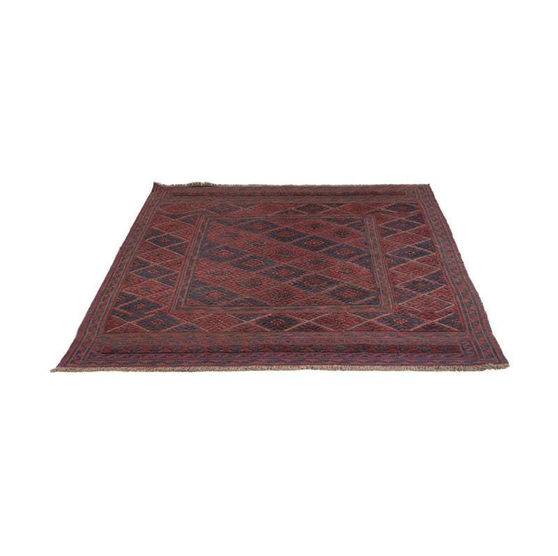 Kelim Teppich - Oriental quadratisch  - 146 x 126 cm - mehrfarbig