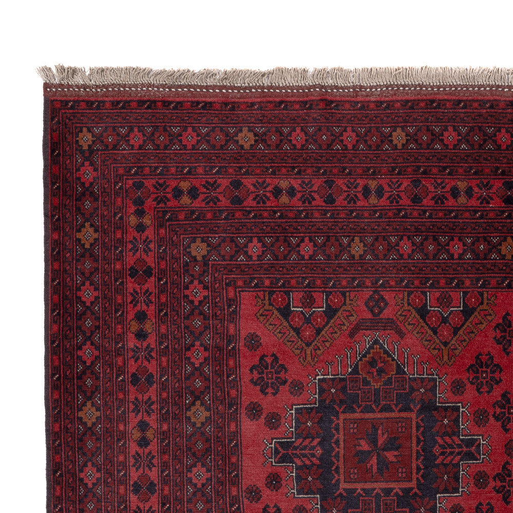 Afghan Teppich - Kunduz - 297 x 205 cm - rot