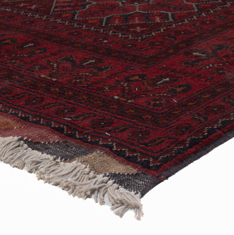 Afghan Teppich - Kunduz - 292 x 200 cm - rot