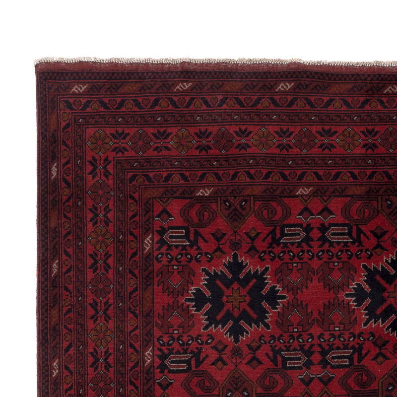 Afghan Teppich - Kunduz - 293 x 199 cm - rot
