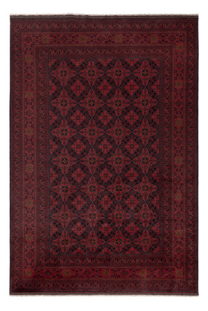 Afghan Teppich - Kunduz - 295 x 197 cm - rot