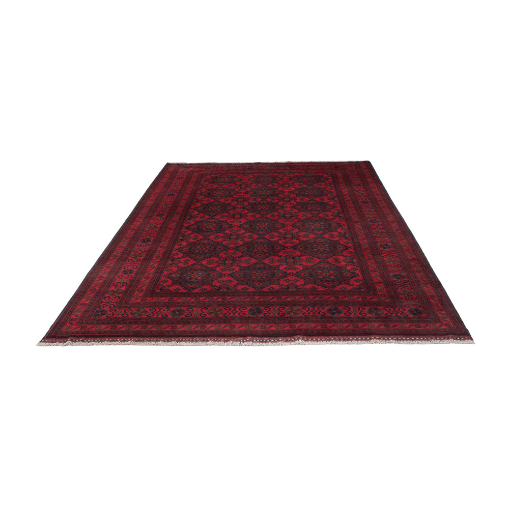 Afghan Teppich - Kunduz - 296 x 196 cm - rot