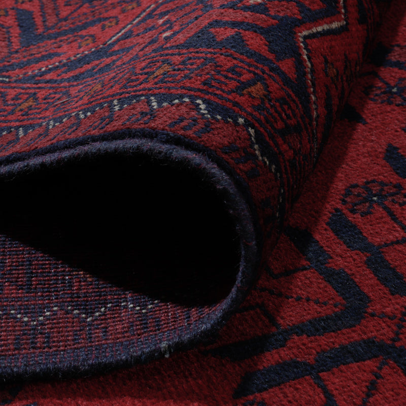 Afghan Teppich - Kunduz - 292 x 202 cm - rot