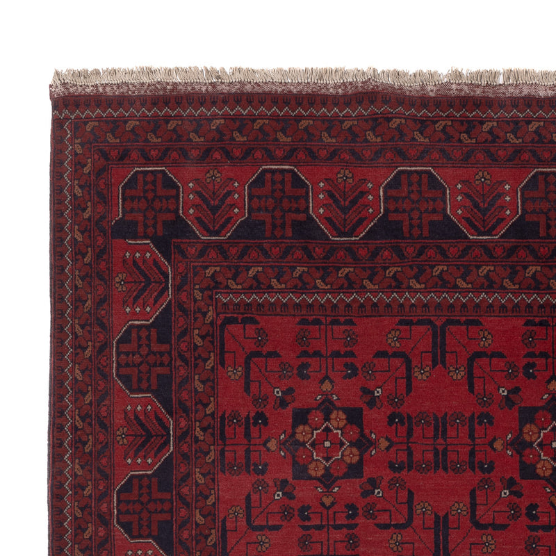 Afghan Teppich - Kunduz - 296 x 205 cm - rot