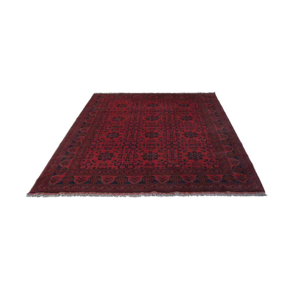 Afghan Teppich - Kunduz - 294 x 207 cm - rot