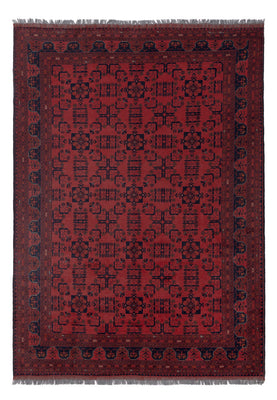 Afghan Teppich - Kunduz - 286 x 199 cm - rot