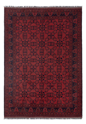 Afghan Teppich - Kunduz - 286 x 199 cm - rot