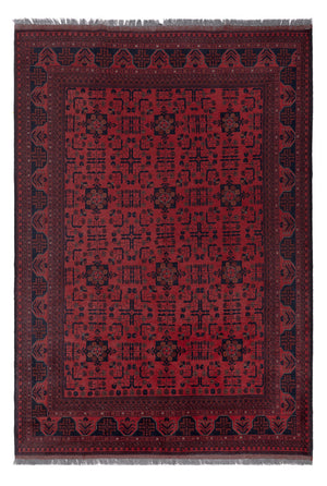 Afghan Teppich - Kunduz - 285 x 199 cm - rot