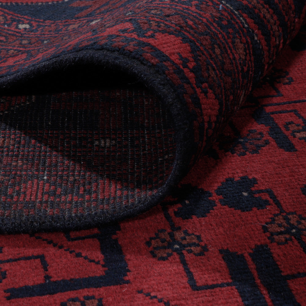 Afghan Teppich - Kunduz - 285 x 199 cm - rot