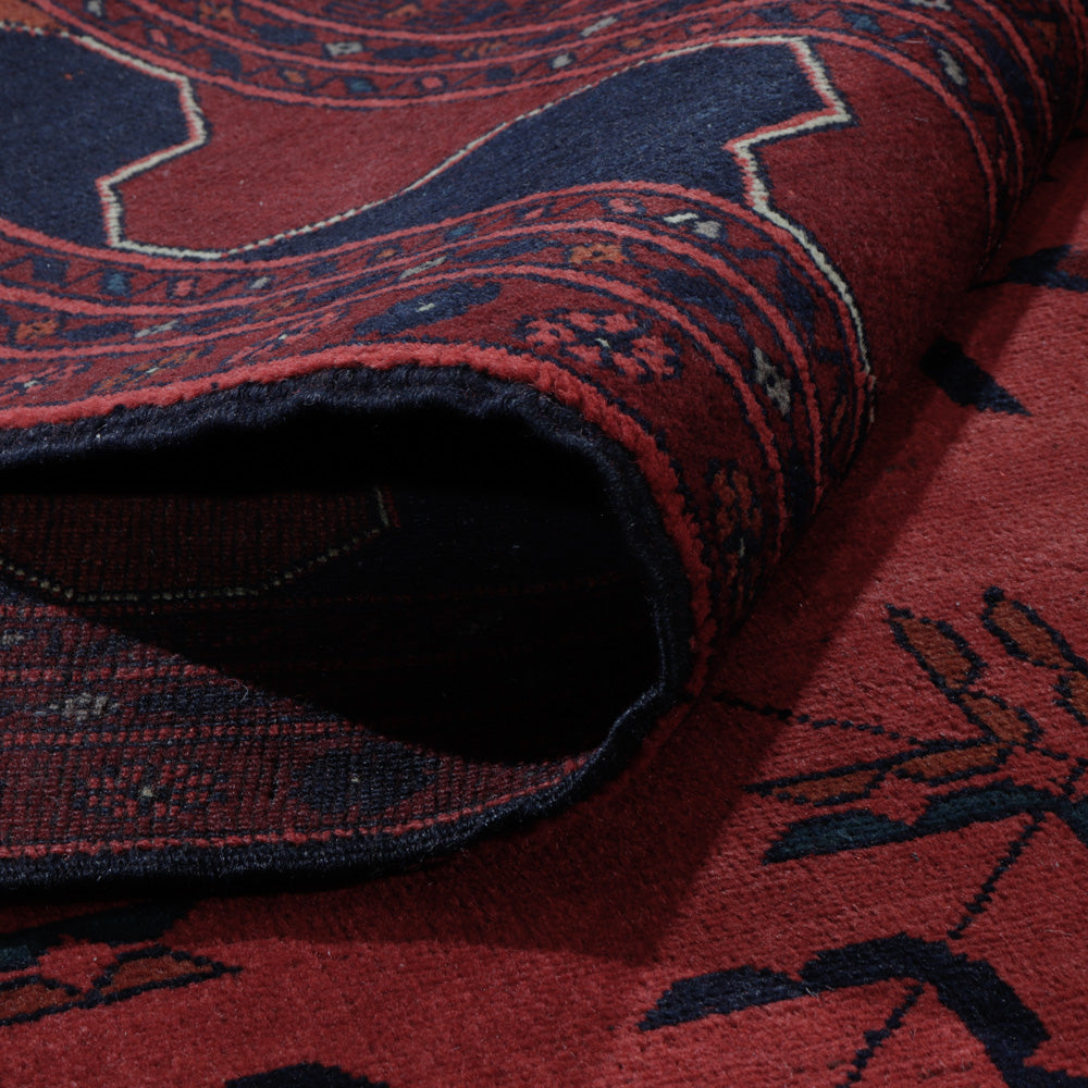 Afghan Teppich - Kunduz - 295 x 204 cm - rot