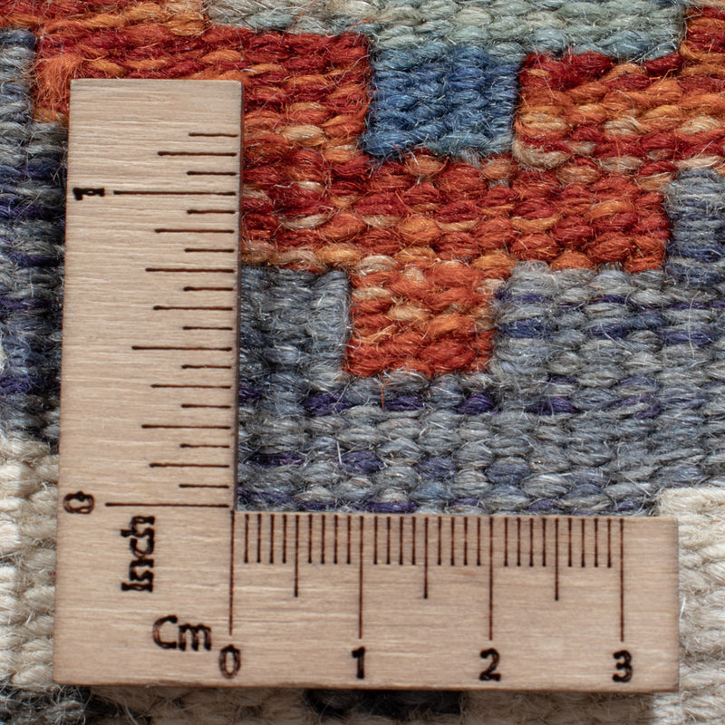 Läufer Kelim - Splash - 194 x 62 cm - mehrfarbig