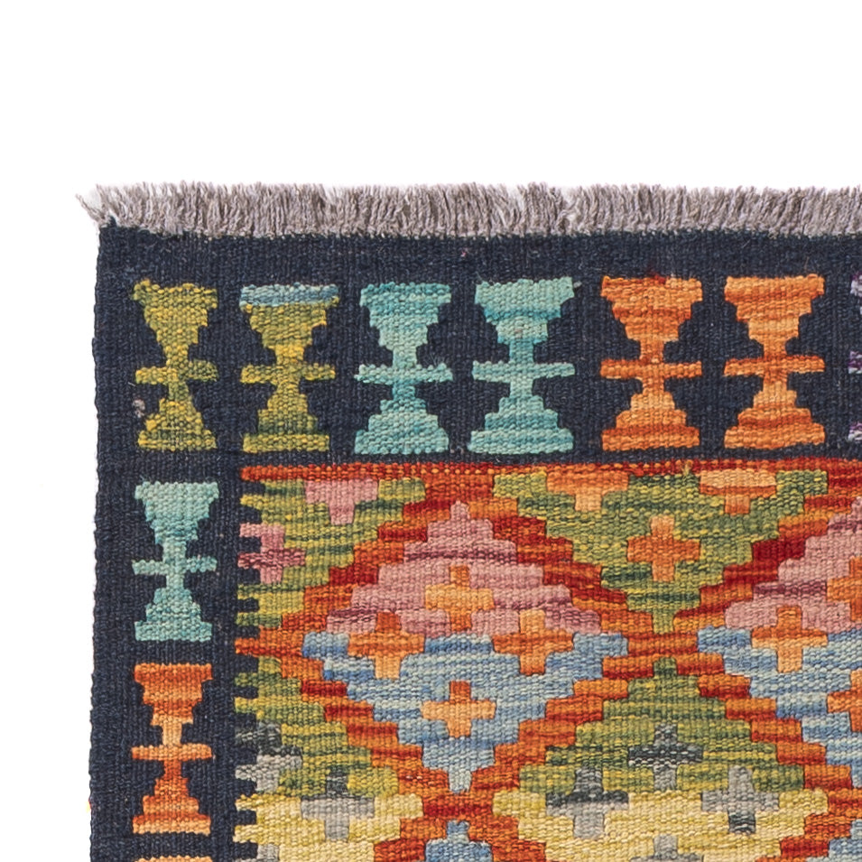 Kilim Maimana Tapis 204x80cm - Tapis en laine