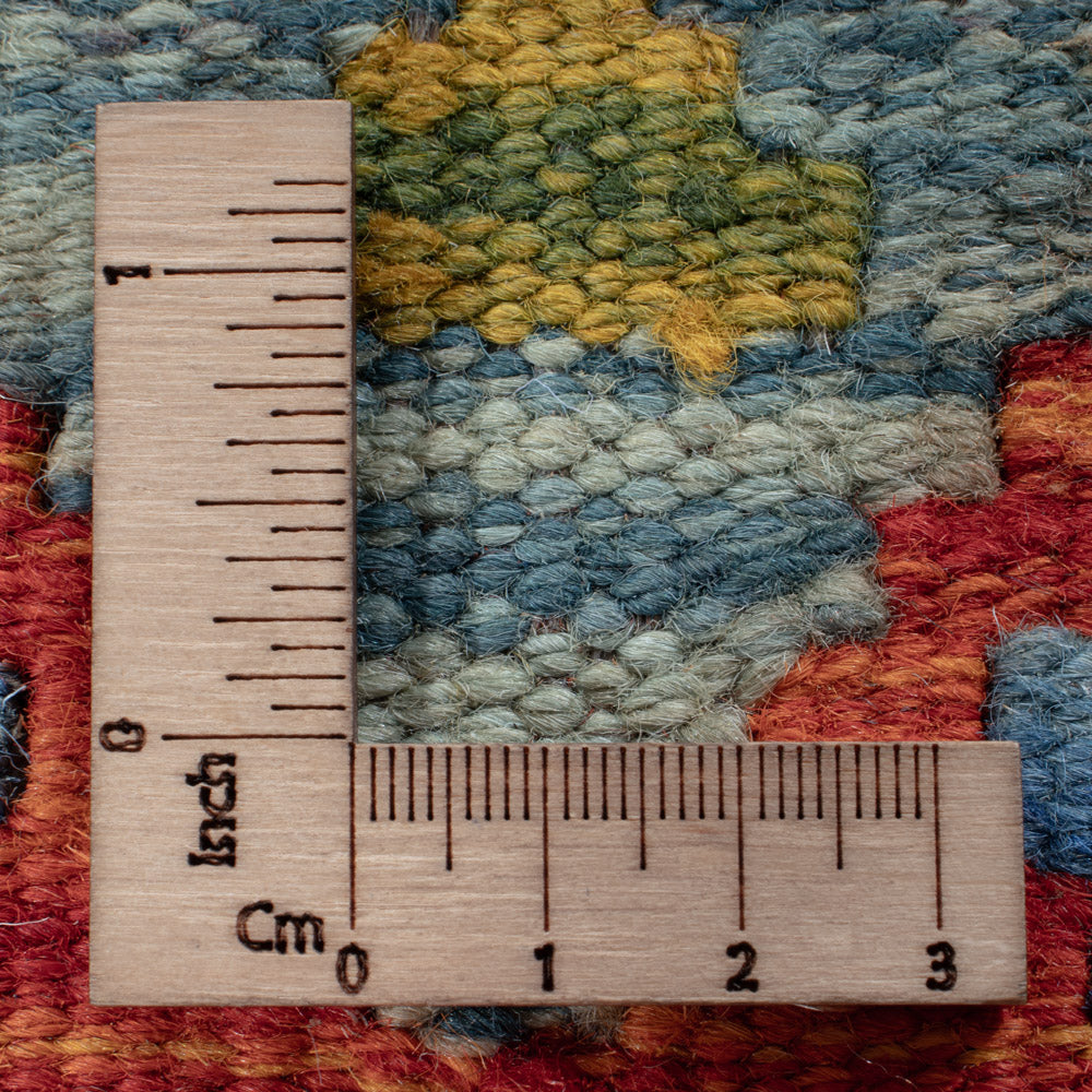 Läufer Kelim - Splash - 197 x 86 cm - mehrfarbig