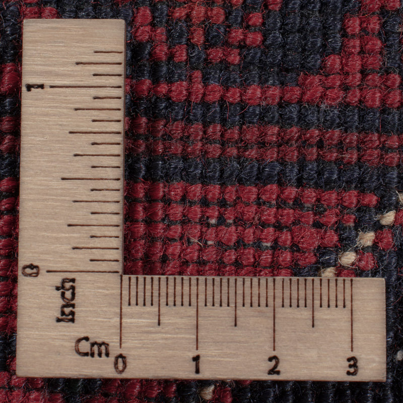 Afghan Teppich - Kunduz - 235 x 164 cm - dunkelrot