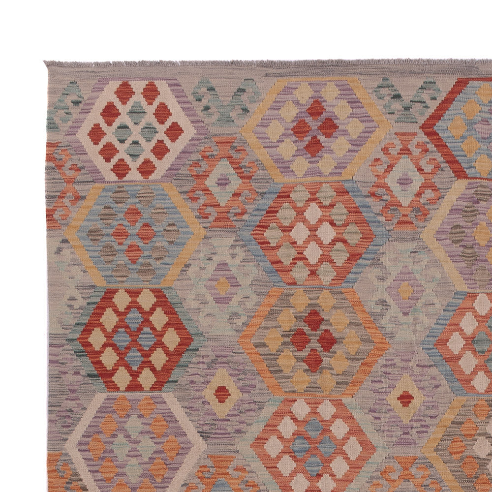 Kilim Maimana Tappeto 367x256cm - Tappeto di lana