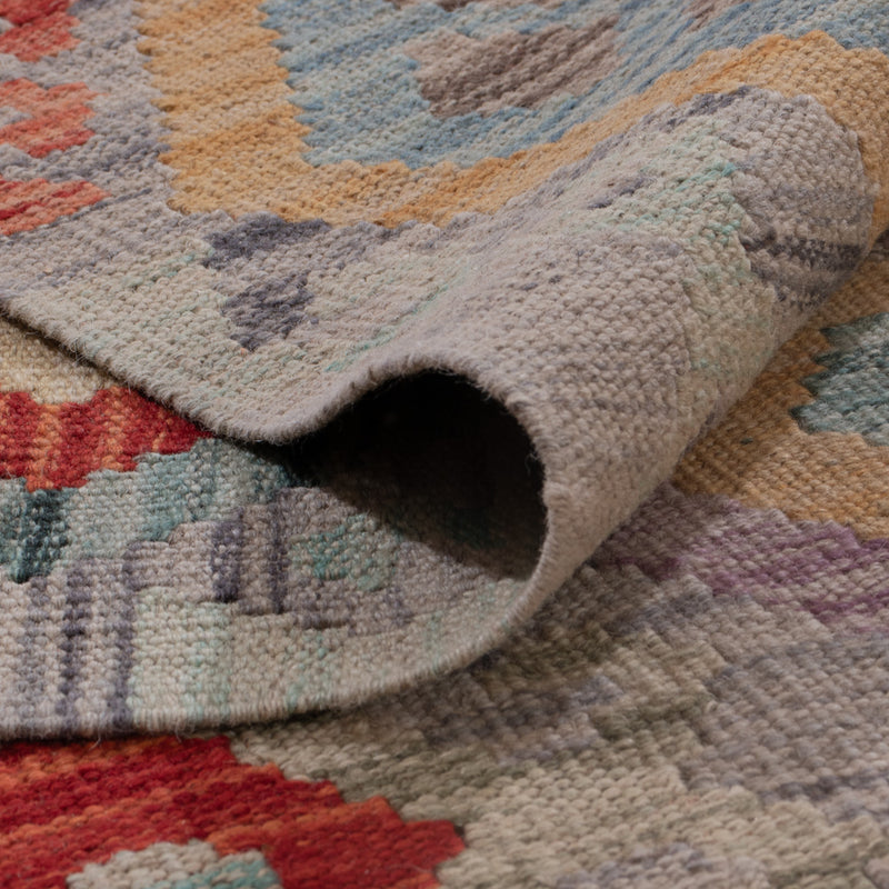 Kelim Teppich - Splash - 367 x 256 cm - mehrfarbig
