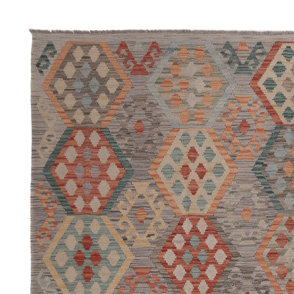 Kilim Maimana Tapis 298x252cm - Tapis en laine