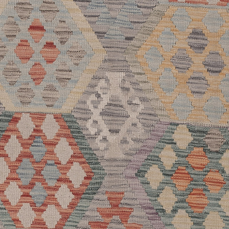 Kelim Teppich - Splash - 302 x 202 cm - mehrfarbig