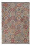 Kilim Maimana Tapis 200x302cm - Tapis en laine - Rectangle / Multicolore / 200 x 302 cm Rectangle