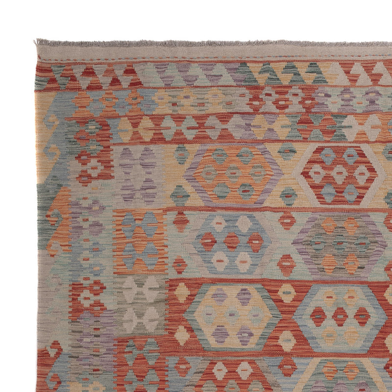 Kelim Teppich - Splash - 298 x 247 cm - mehrfarbig