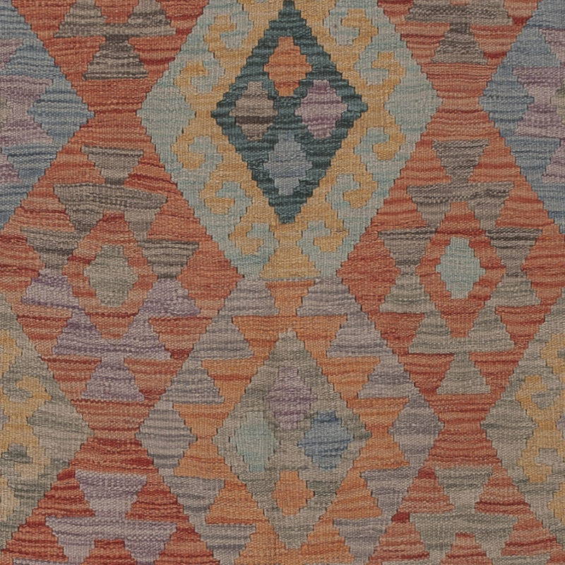 Kelim Teppich - Splash - 301 x 197 cm - mehrfarbig